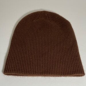 Classic Brown Knit Beanie